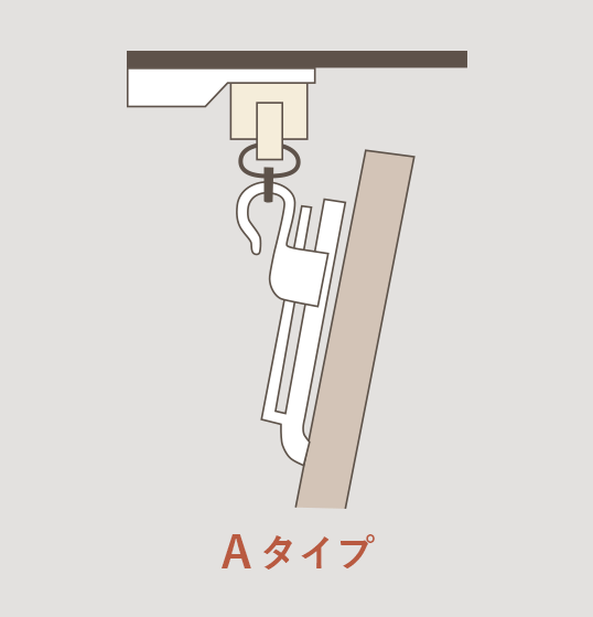 天井付けシングル
