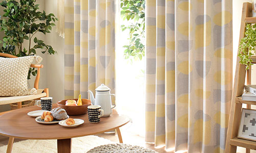 デザイン遮光カーテン