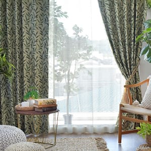 アジアンリゾートテイストカーテン