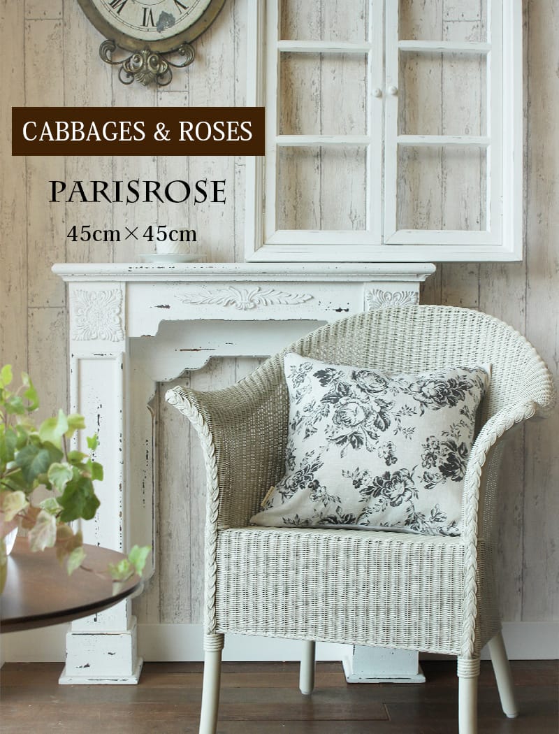 クッションカバー　パリスローズ