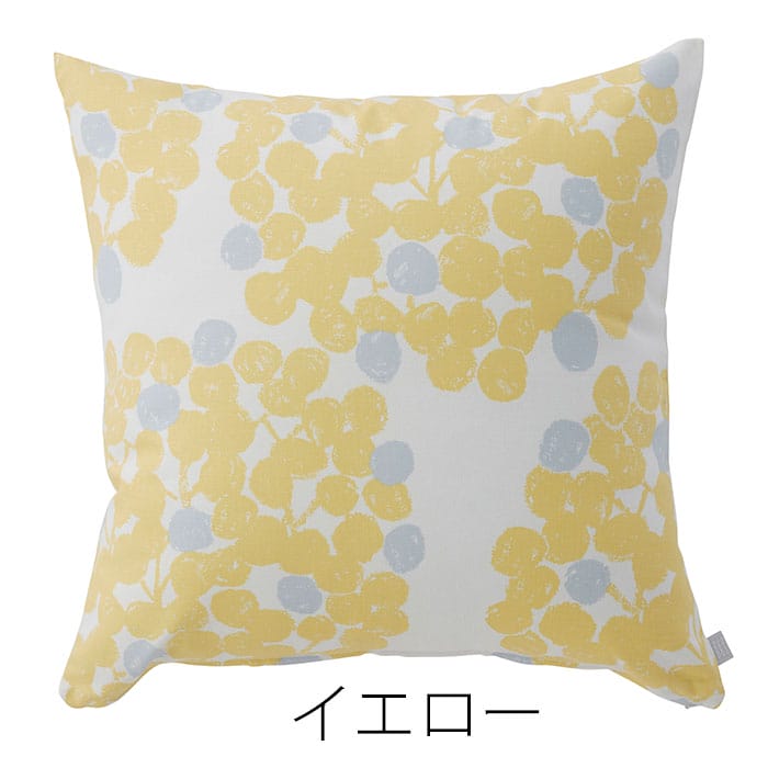 クッションカバー フロート(イエロー)