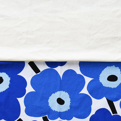 ピエニウニッコ(ブルー)×キナリのカーテンサムネイル画像