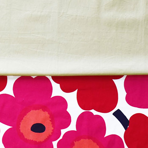 ピエニウニッコ(レッド)×キナリのカーテンサムネイル画像