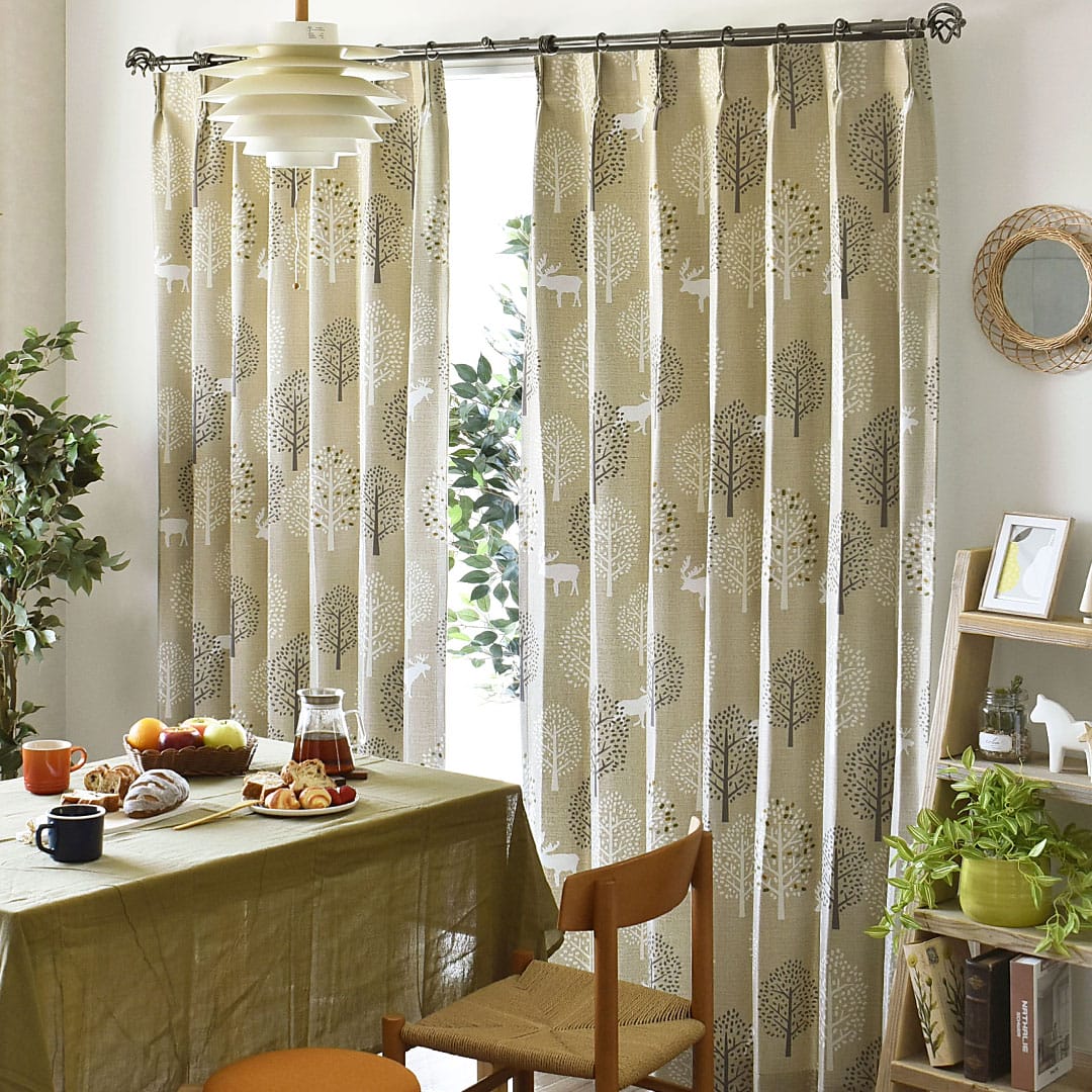 ヒュッテベージュをリビングにつけた画像