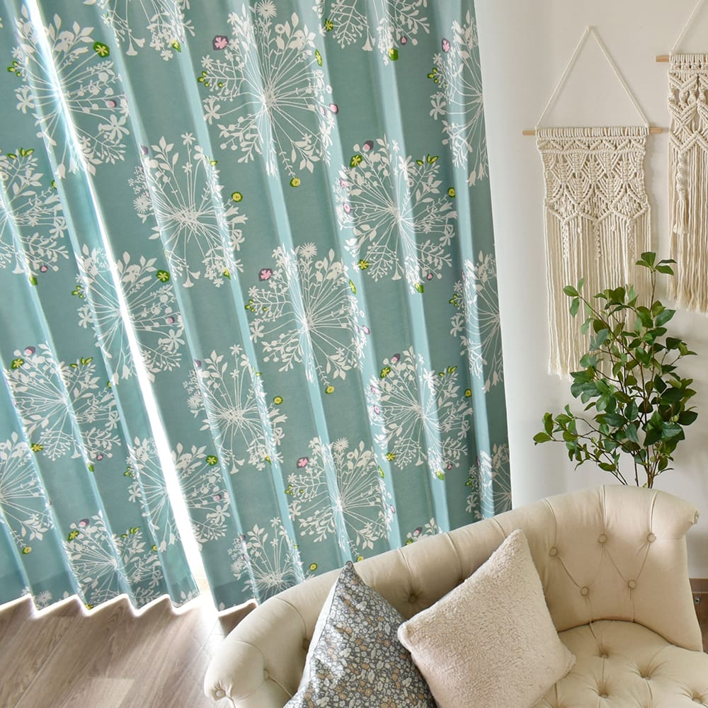 カウニスクッカ（ブルーグリーン）の落ち着いた色合いの使用イメージ