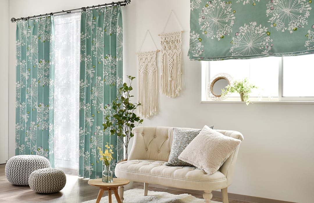 カウニスクッカを使った北欧テイストの部屋のコーディネート例