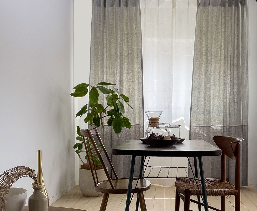 リヨン｜マースタイル｜2色切り替えカーテン