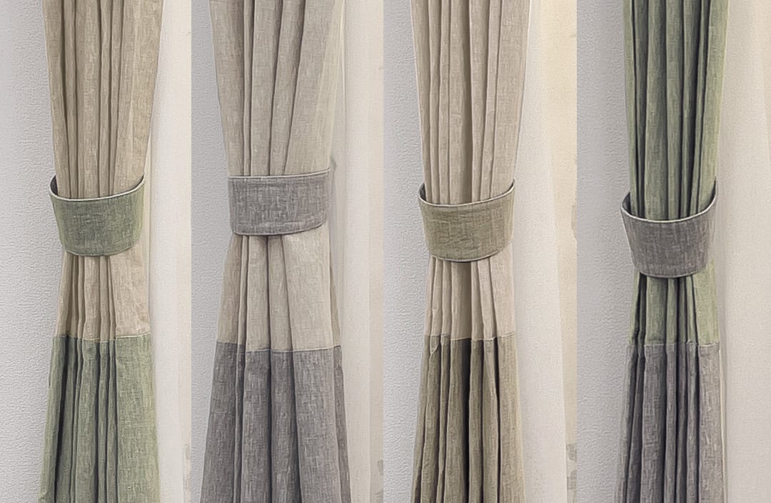 マースタイル｜リヨン｜2色切り替えカーテン