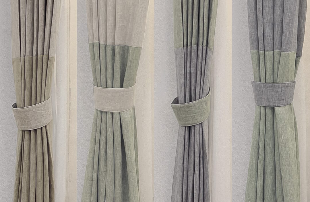ニース｜マースタイル｜2色切り替えカーテン