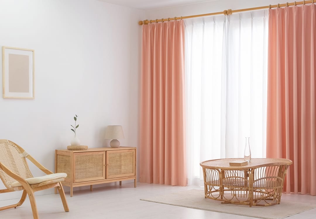 韓国インテリアのお部屋に合うピンク
