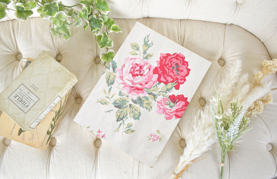 アンティークローズ　ファブリックパネル