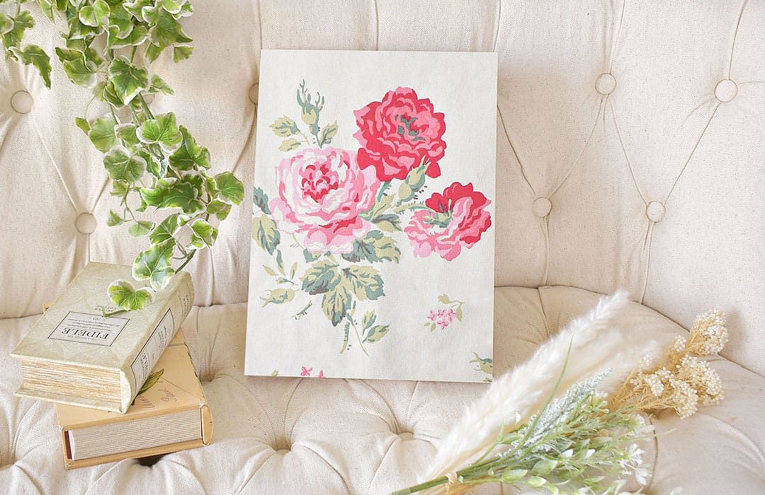 アンティークローズ　ファブリックパネル