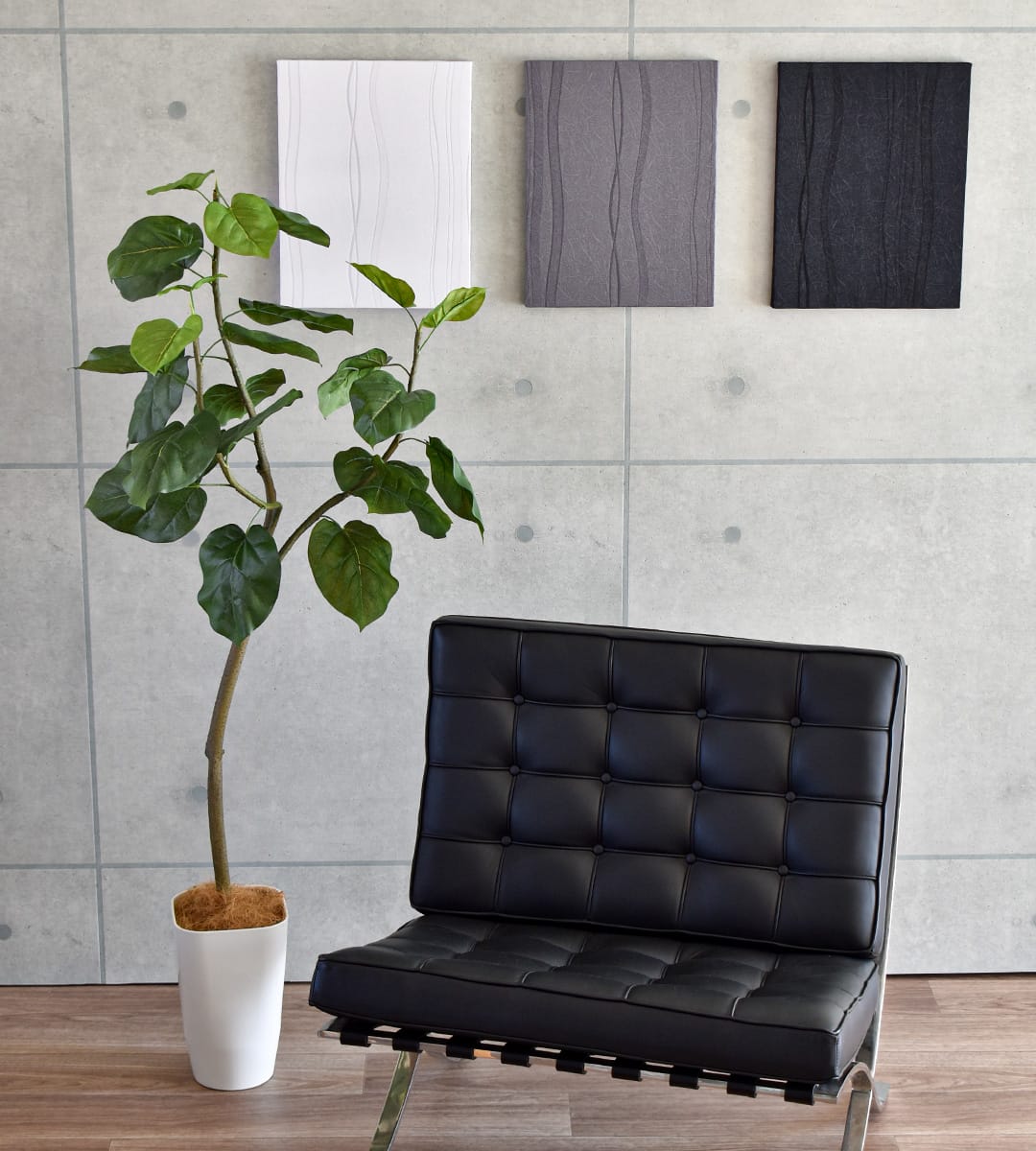 ベニート　ファブリックパネル 3枚セット