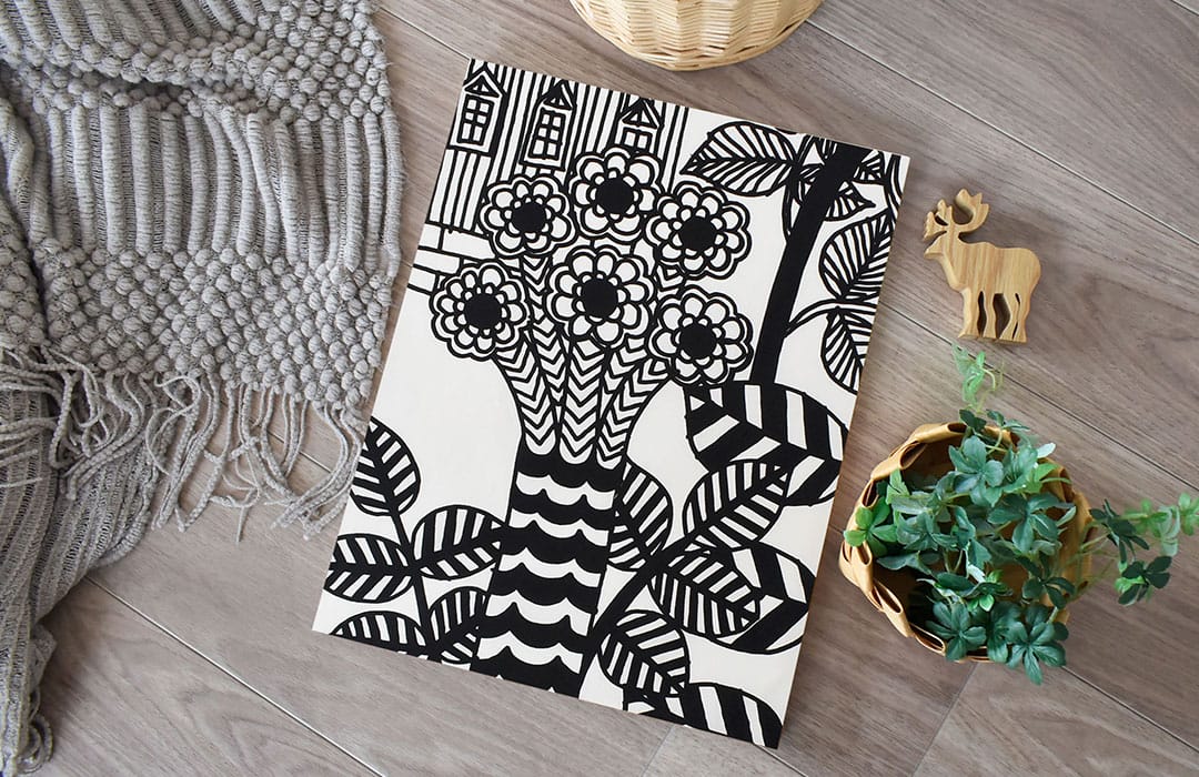 リントゥコト　ファブリックパネル