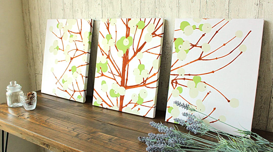 ルミマルヤ　ファブリックパネル　3枚セット