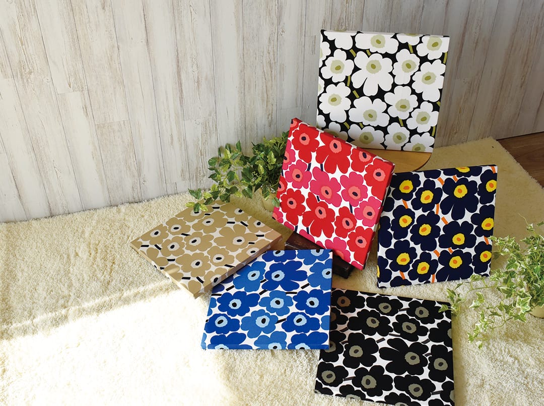 ミニウニッコ　ファブリックパネル3枚セット