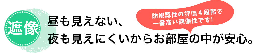 遮像効果