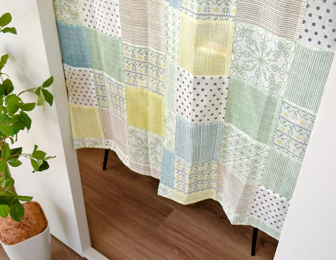 のれん　パッチワークラッシュ