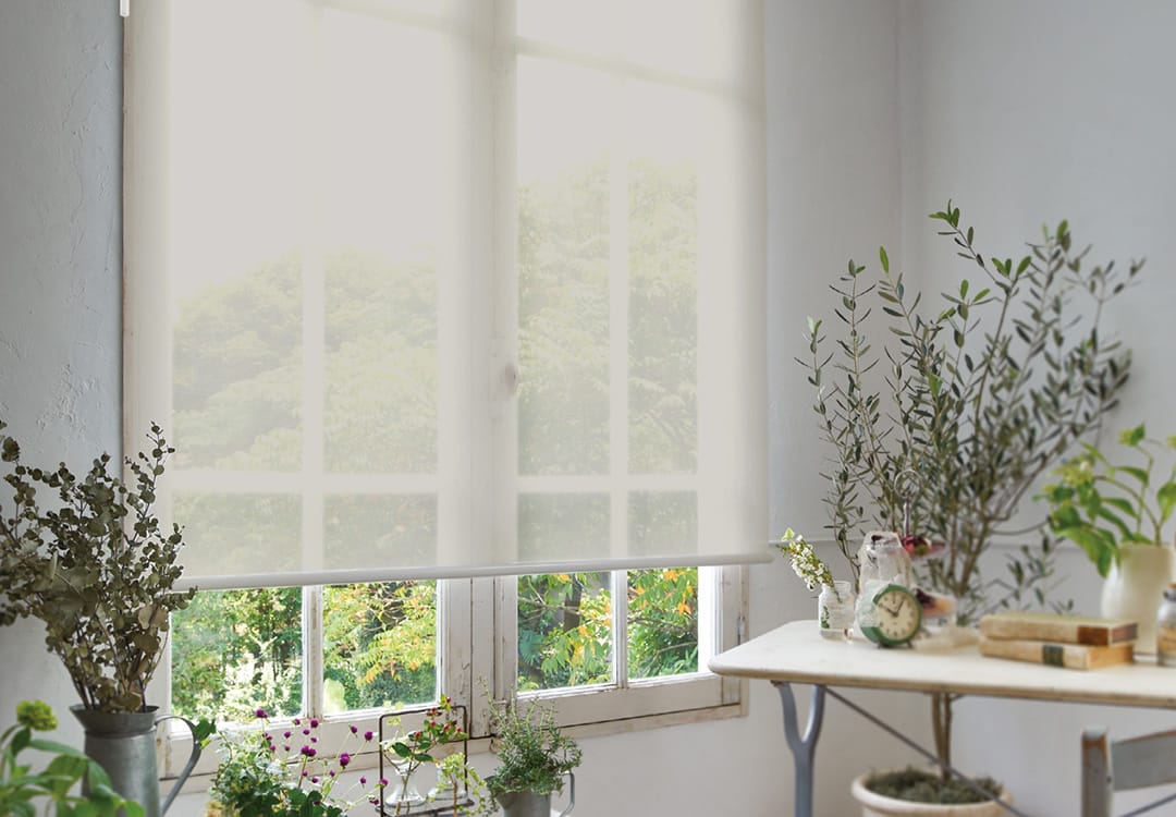 ロールスクリーン アエル グレージュ