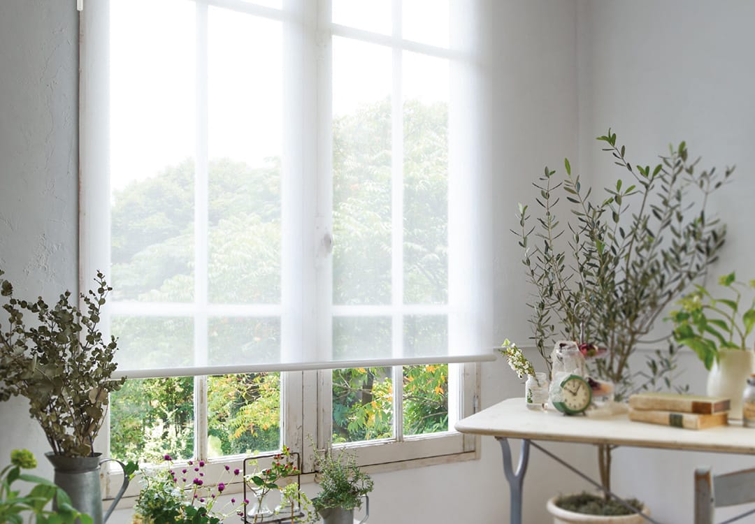 ロールスクリーン アエル ピュアホワイト