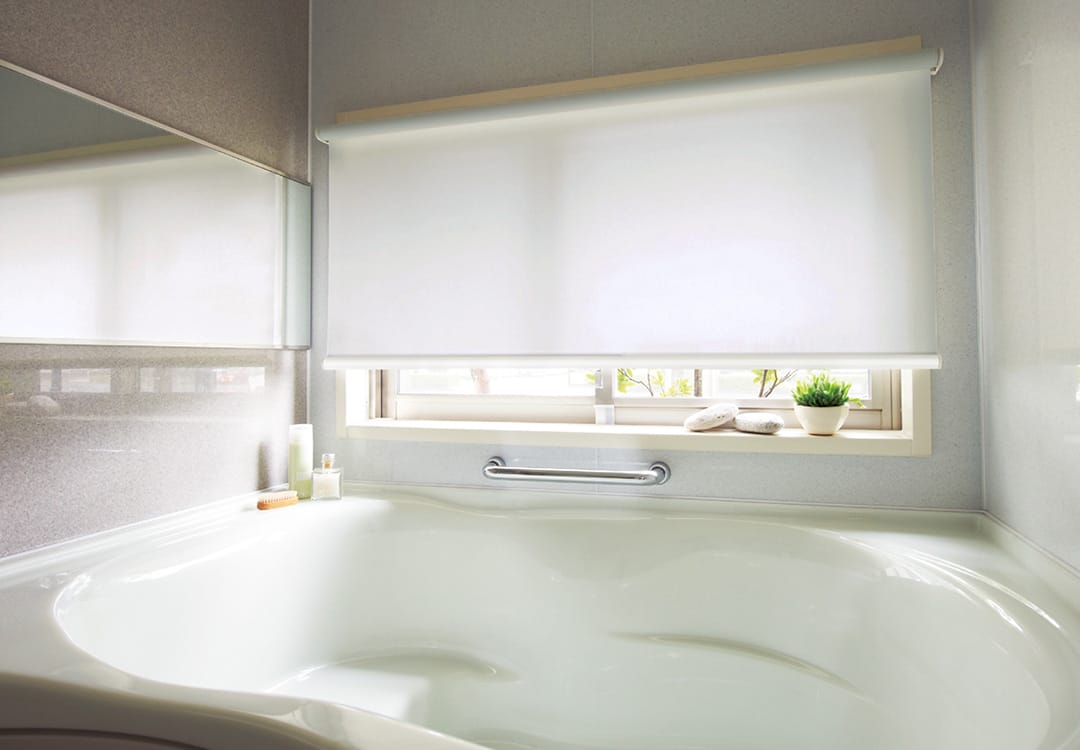 ロールスクリーン フラック バスタイプ クールグレイ