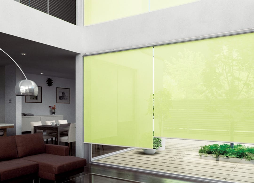 ロールスクリーン ルーテ遮熱 グリーン