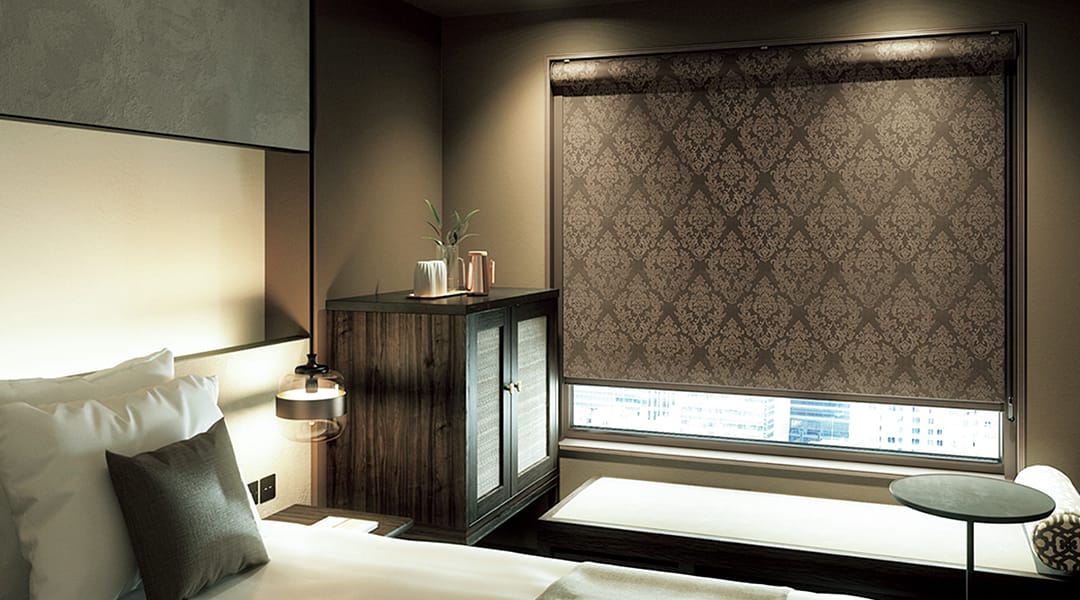 ロールスクリーン アッシュブラウン