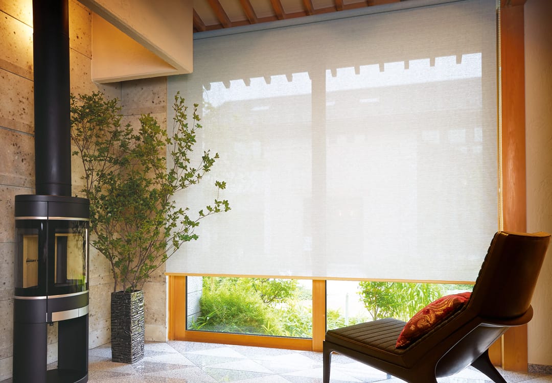 ロールスクリーン スクレ遮熱 クールグレイ