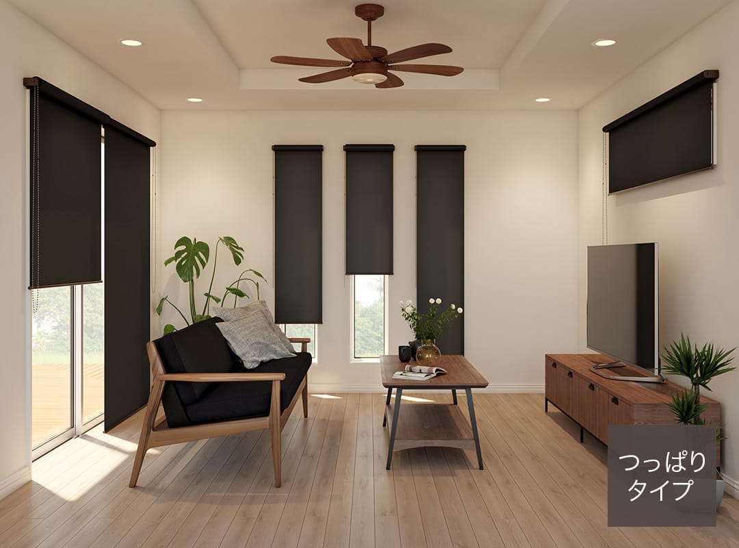 つっぱりロールスクリーン ノウル