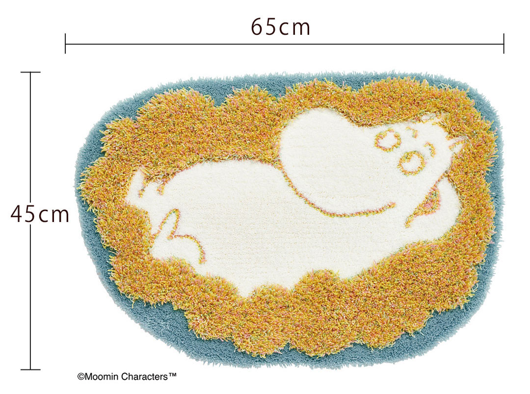 フラッフィムーミンマット｜ムーミン