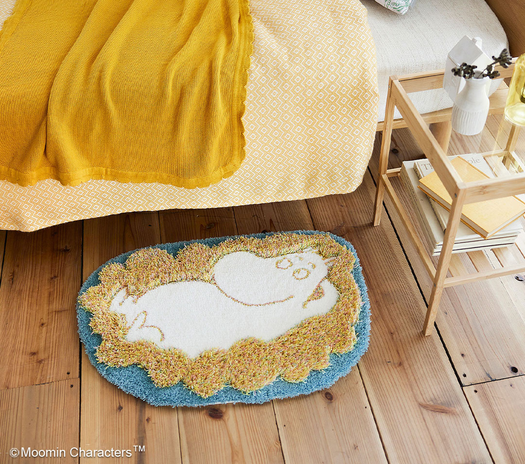 フラッフィムーミンマット｜ムーミン