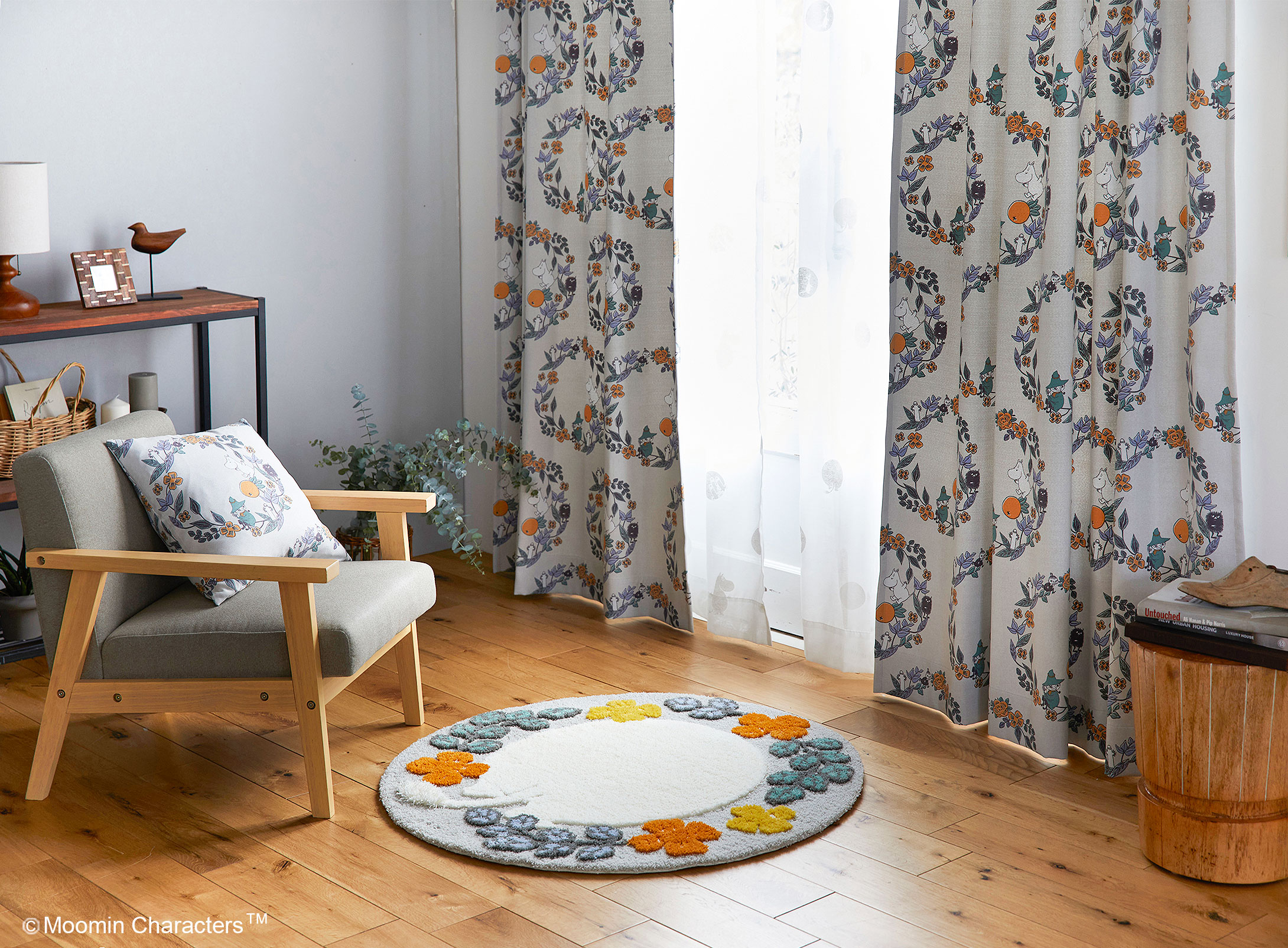 ムーミンのおしりラグ｜ムーミン