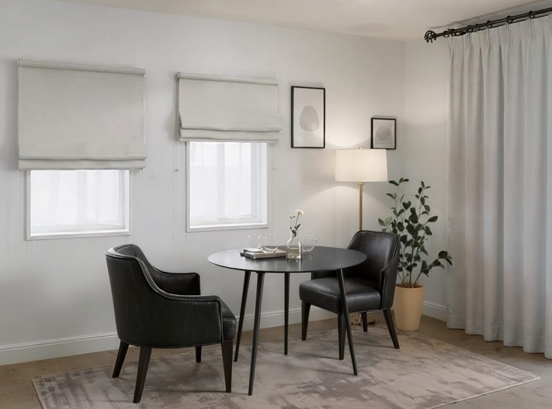 オールワン シェード ホテルライク シェードカーテンオールワン（アッシュグレー）のコーディネート例