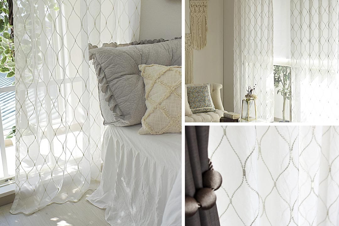 トルコレースカーテン　オペラ