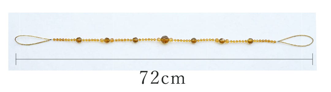 タッセルプレミアムビーズサイズ