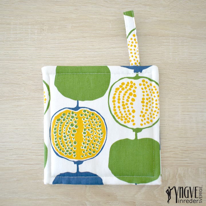 ブランドポットホルダー|ポメグラ（グリーン）