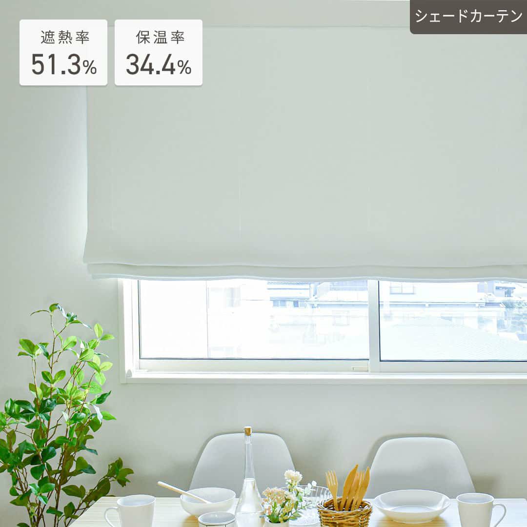 高機能で清潔感がありスッキリと見せるパーフェクトなホワイトシェード