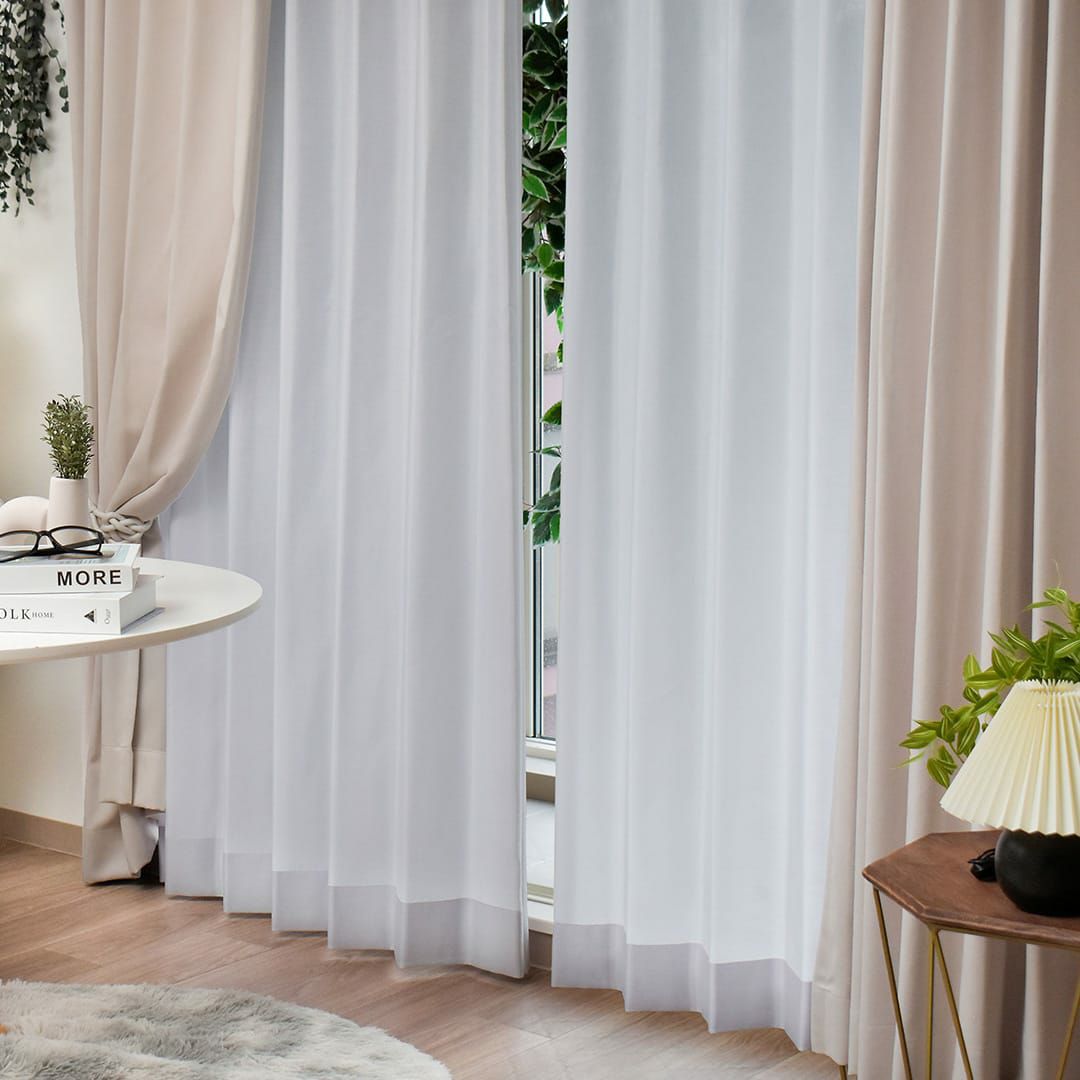 裾ウェイトテープ仕上げになります