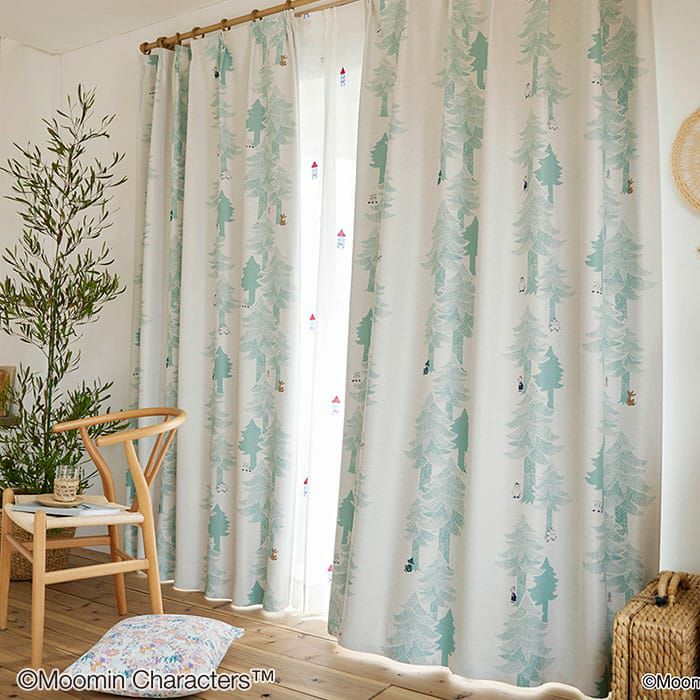 プートドレープ(ライトブルーグリーン)