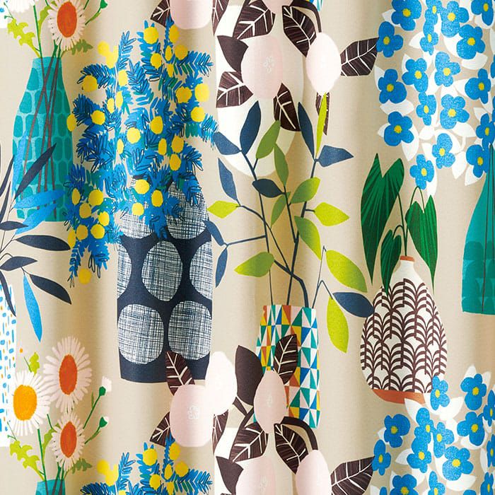 フラワーポット（ベージュ）