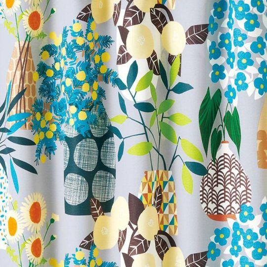 フラワーポット（グレー）