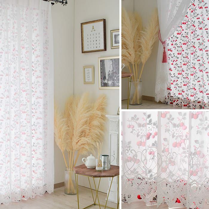 トルコレースシリーズ】上品で清廉なトルコ刺繍レース| カーテン通販