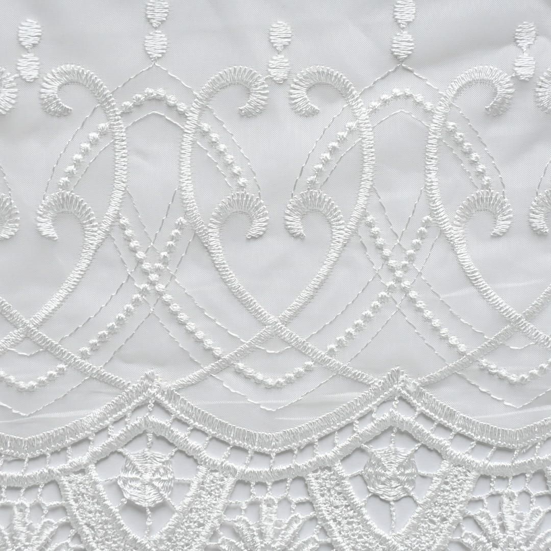 トルコレースシリーズ】上品で清廉なトルコ刺繍レース| カーテン通販