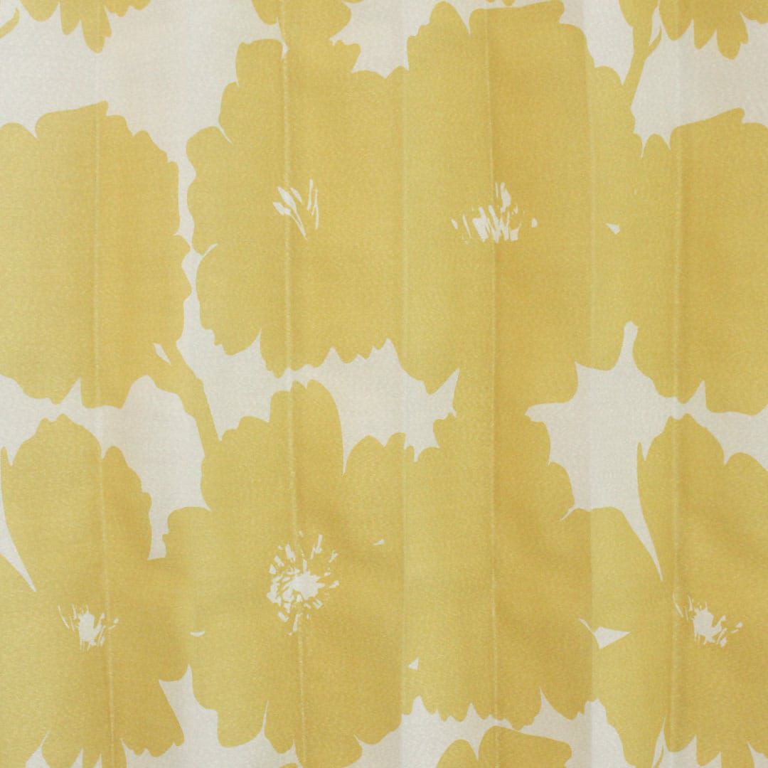 お部屋のアクセントに♪大人っぽい花柄がおしゃれな2級遮光カーテン