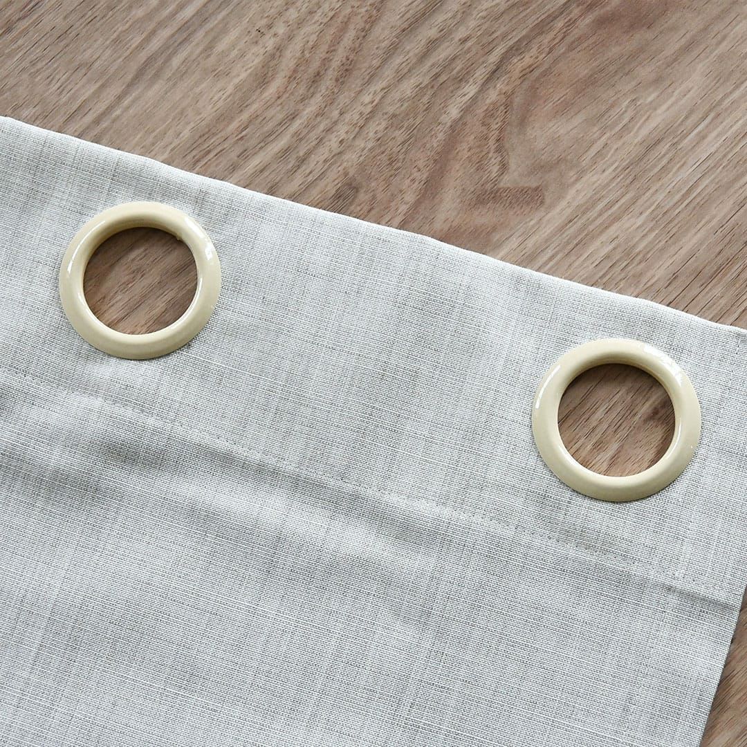 ハトメリングの色：ベージュ