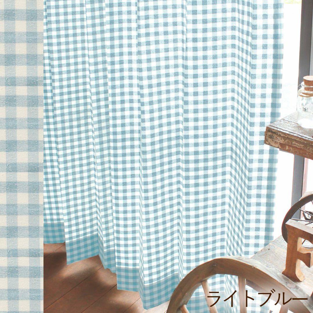 オーダーカーテン 麻40% ギンガムチェック 裏地付 200×202 レース付 000000000284-10-xl.jpg?t=