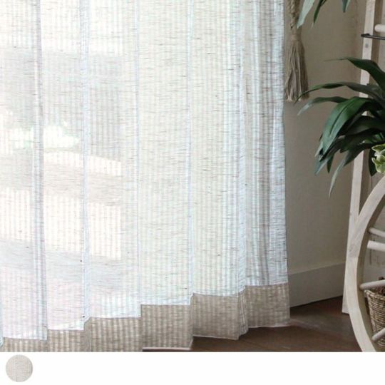 リトアニアリネンのレースカーテン「ポピエット」 | カーテン通販専門