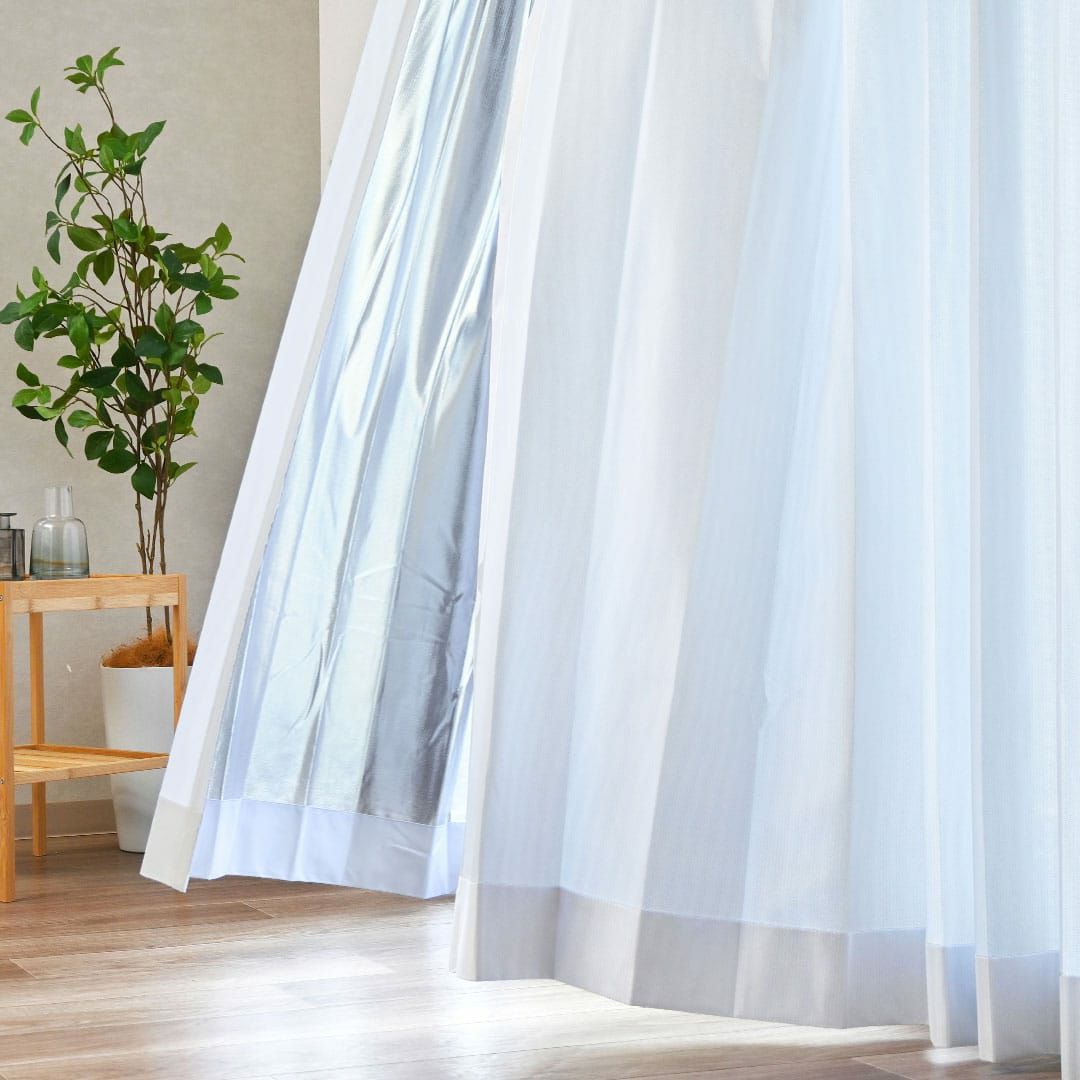 遮熱レースカーテン サーモヴェール | カーテン通販専門店カーテンズ