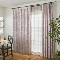 スヌーピー】【2級遮光カーテン】マグノリアパーク｜PEANUTS