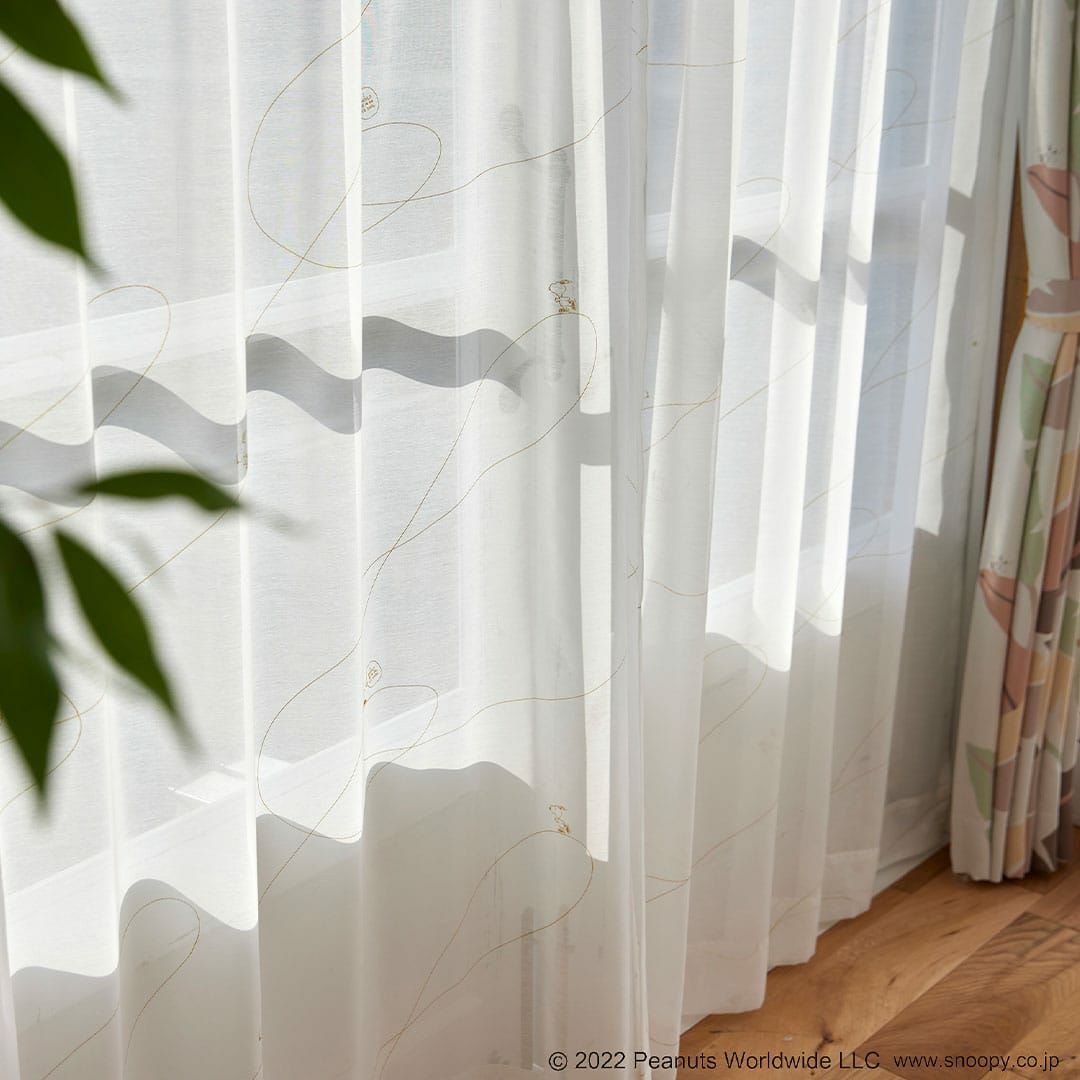 スヌーピー】【ボイルレース】ジークレフボイル｜PEANUTS | カーテン